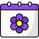 Plant 'Bloom Time' label logo